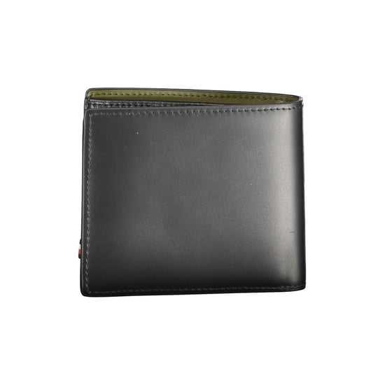Tommy Hilfiger Schwarze Leder Geldbörse - Image 2