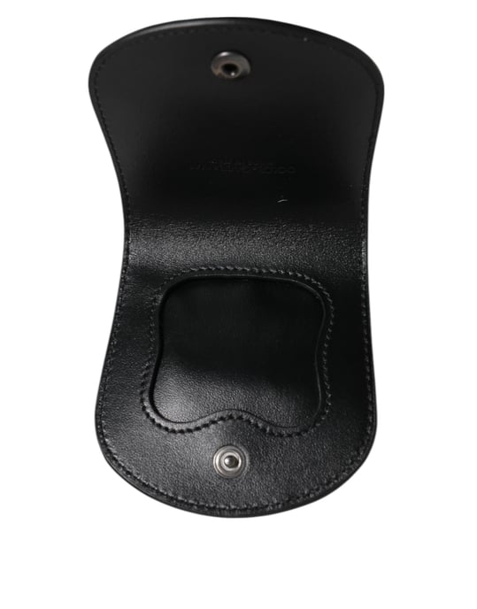 Schwarze exotische Leder-Münz-Kondom-Etui-Halter Tasche Geldbörse - Image 5