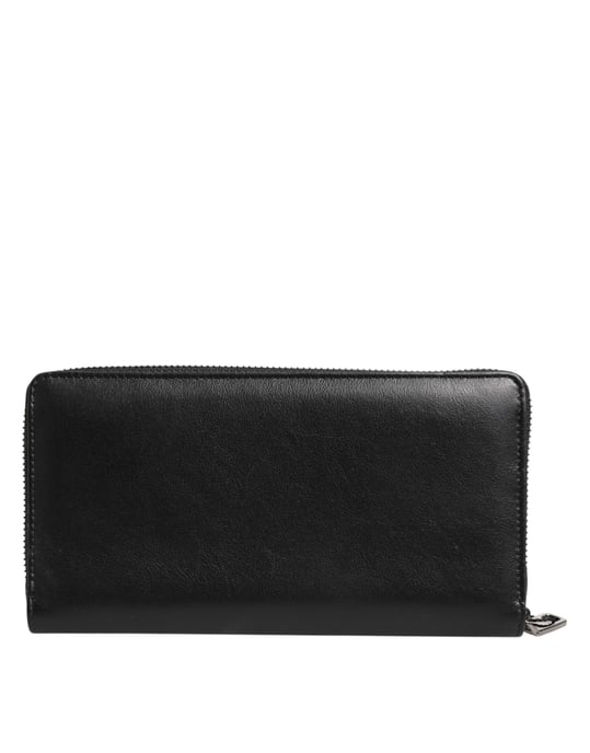 Schwarze Blaue Exotische Leder Herren Continental Clutch Geldbörse - Image 3