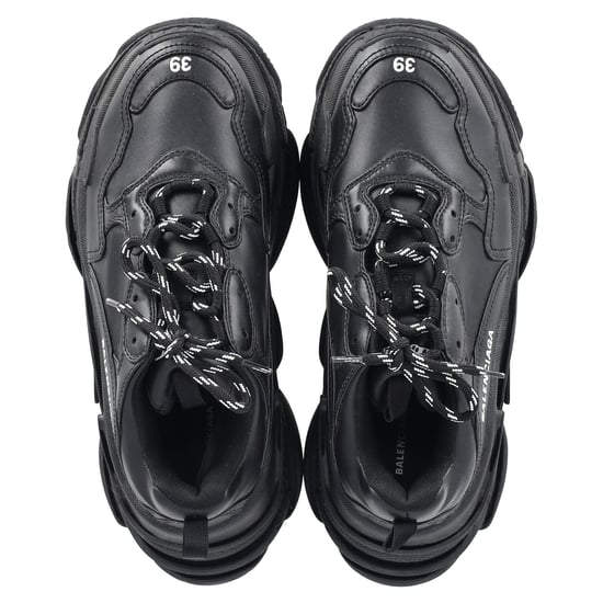 Balenciaga Triple S Sneakers aus schwarzem Polyester - Image 4