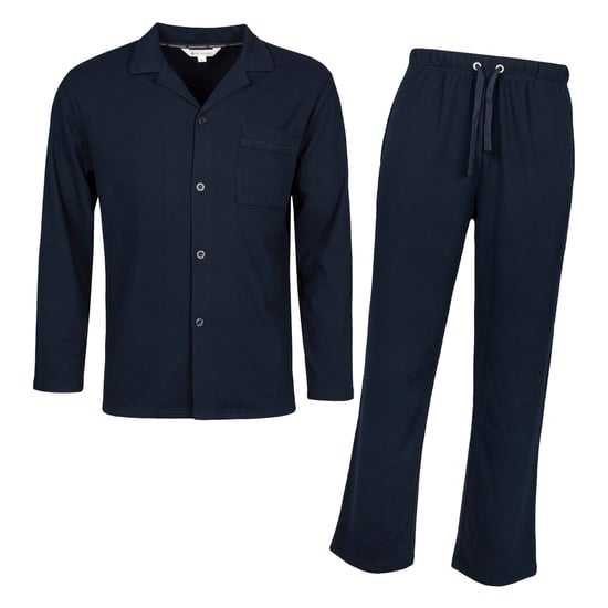 Herren Thermo-Pyjama-Set mit langärmligem Oberteil und Unterteil für kalte Nächte - Image 1
