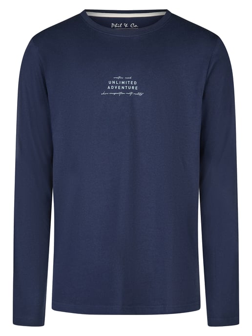 Phil & Co. Berlin Herren Pyjama Unlimited AdventureSchlafanzug, Pyjama Set, Nachtwäsche - Image 2