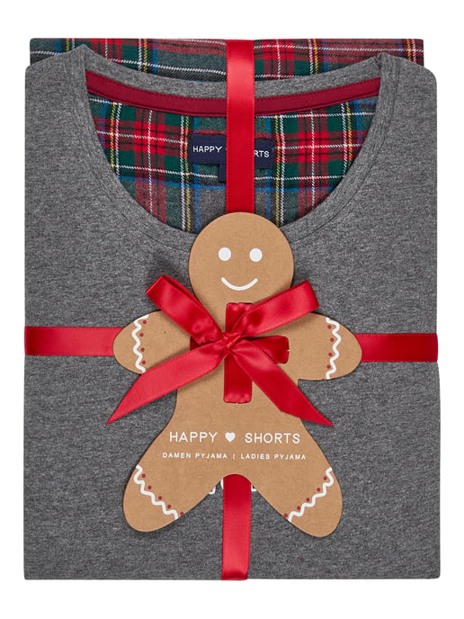 Happy Shorts Damen Pyjama ChristmasSchlafanzug, Pyjama Set, Nachtwäsche - Image 6