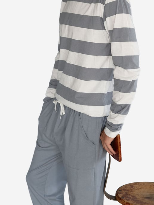 Phil & Co. Berlin Herren Pyjama MondaySchlafanzug, Pyjama Set, Nachtwäsche - Image 5