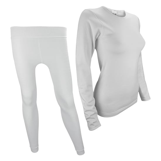 Damen Langarm-Thermooberteil und Thermoleggings für den Winter - Image 3