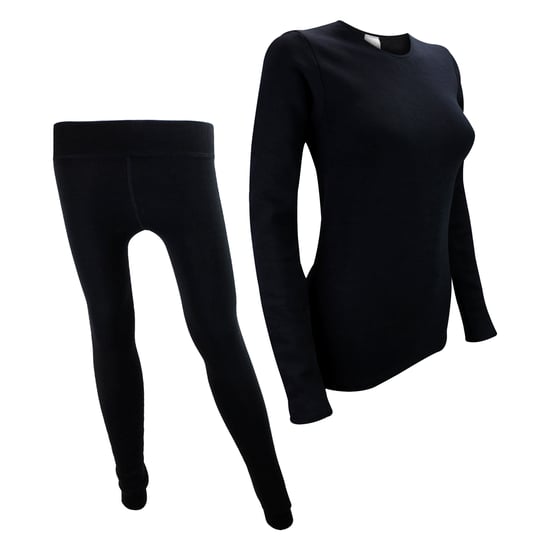 Damen Langarm-Thermooberteil und Thermoleggings für den Winter - Image 3