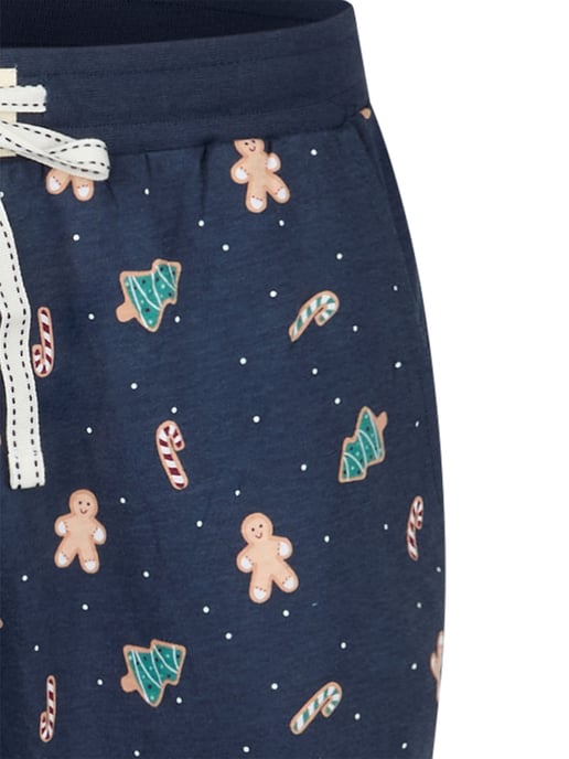 Happy Shorts Herren Pyjamahose ChristmasSchlafhose, Nacht Hose, Loungehose - Image 2