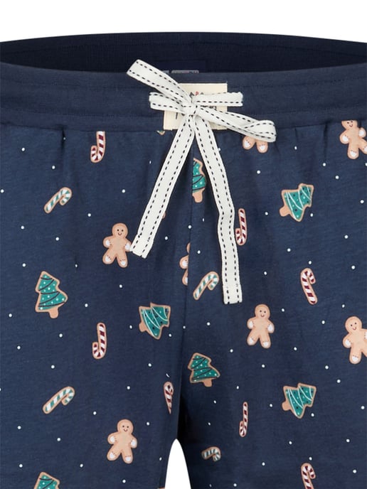 Happy Shorts Herren Pyjamahose ChristmasSchlafhose, Nacht Hose, Loungehose - Image 3