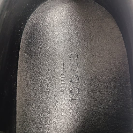 Gucci California Nagelverzierte Low-Top Sneakers aus schwarzem Leder - Image 6