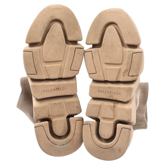 Balenciaga Speed 2.0 Gestrickte Sneakers aus Beige Polyester - Image 6