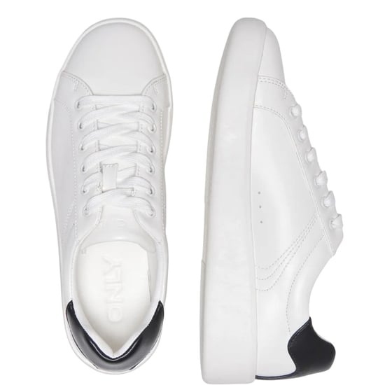 Only - Damen Sneaker "Onlsoul 4" (Weiß/Schwarz) - Image 4