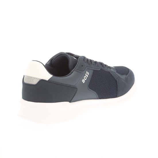 Boss - "Extreme" Sneaker für Herren, Wildleder (Dunkelblau/Weiß) - Image 3