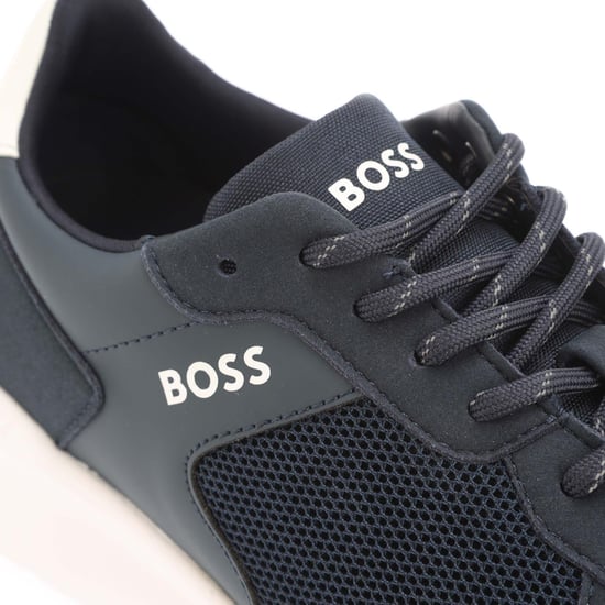 Boss - "Extreme" Sneaker für Herren, Wildleder (Dunkelblau/Weiß) - Image 5