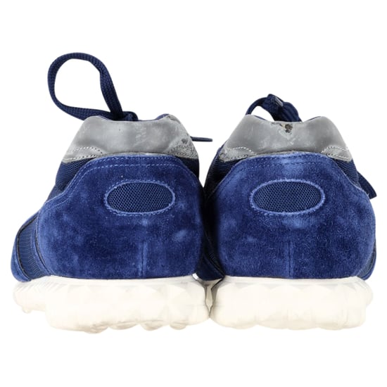 Valentino Garavani Soul AM Sneakers aus navyblauem Wildleder und Mesh - Image 5