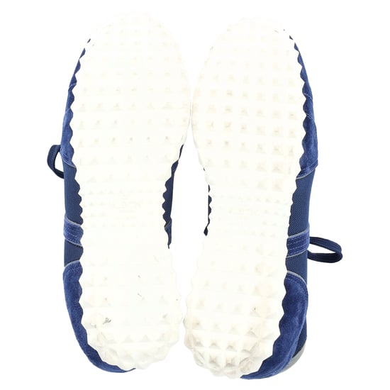 Valentino Garavani Soul AM Sneakers aus navyblauem Wildleder und Mesh - Image 6