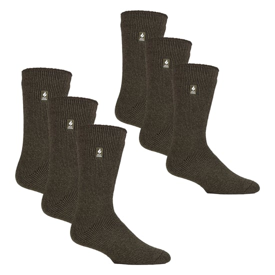 Heat Holders 6er-Pack original dicke Thermosocken für Herren - Grün - Image 1