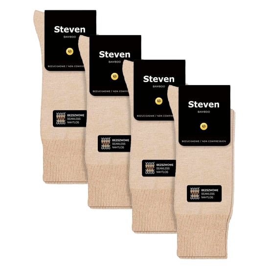 4 Paar Herren Bambus Sensorik-Socken - Weiche nahtlose Socken für den ganzen Tag Komfort - Image 2