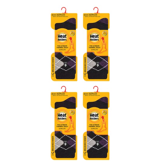 4 Paar Damen UltraLite Leichte Thermosocken - Image 2