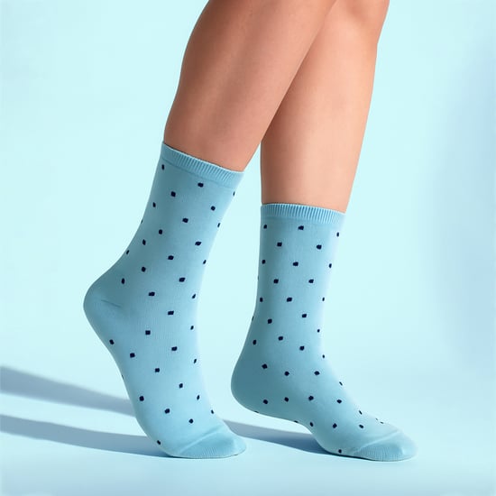 10 Paar Damen Multifarbige Socken - Weiche Baumwollreiche Punkte Alltagsocken - Image 4