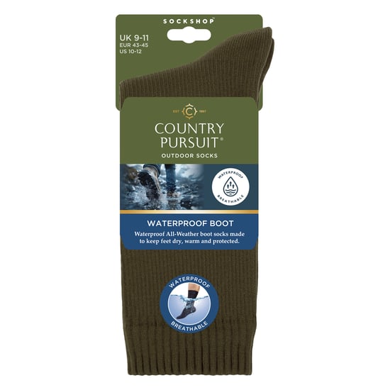 Herren Damen Wasserdichte Outdoor-Stiefelsocken - Robuste Dreilagige Wandersocken - Image 2