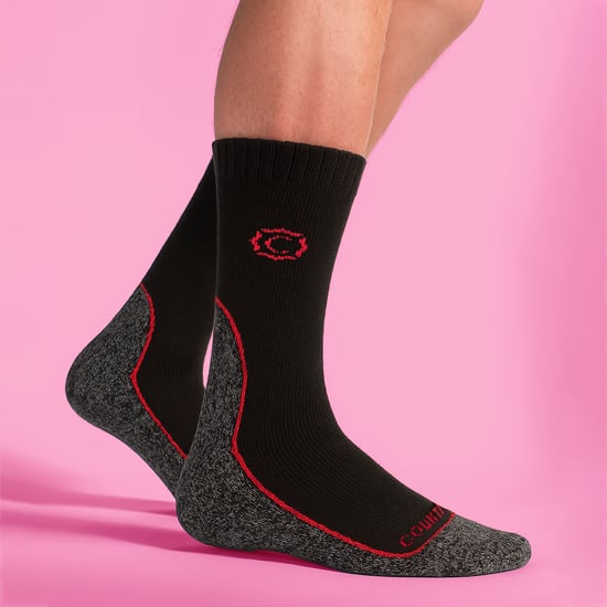 Herren-Wollmischung gepolsterte Wandersocken für Wandern und Outdoor-Komfort - Image 3