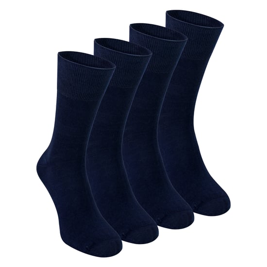 4 Paare Herren Bambus Sensorik-Socken - Weiche nahtlose Socken für ganztägigen Komfort - Image 1