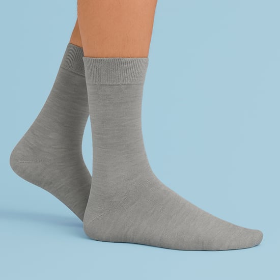 2 Paar Herren Kaschmirsocken - Luxuriös weiche und warme nahtlose Alltagssocken - Image 3