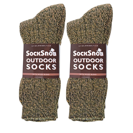 6er-Pack Männer Dicke Warme Wollmischung Wander- Socken - Image 2