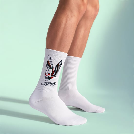 5 Paar Herren Crew Socken - Atmungsaktive, ausgefallene Musterocken - Image 4