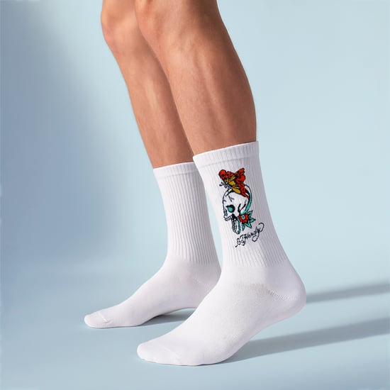 5 Paar Herren Crew Socken - Atmungsaktive, ausgefallene Musterocken - Image 5