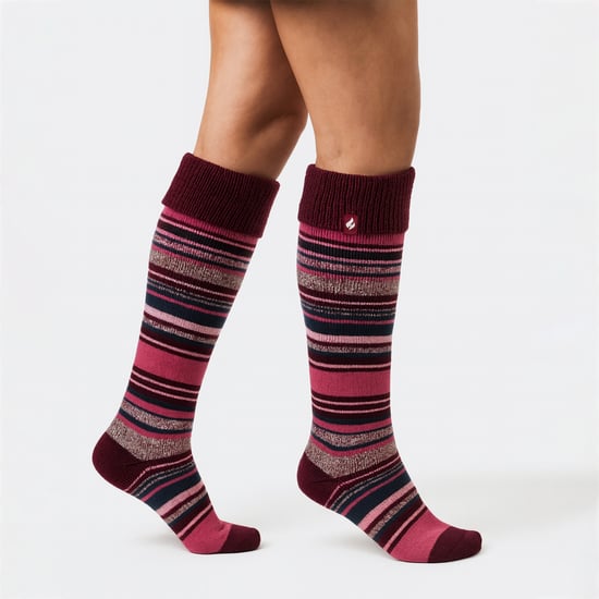 Damen Thermo Langschaftgummistiefelsocken mit weichem Bürstfutter - Image 3