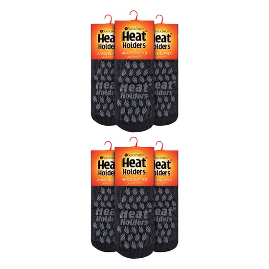 6 Paar Herren 2.3 TOG rutschfeste niedrige Thermo-Socken für den Knöchel - Image 2