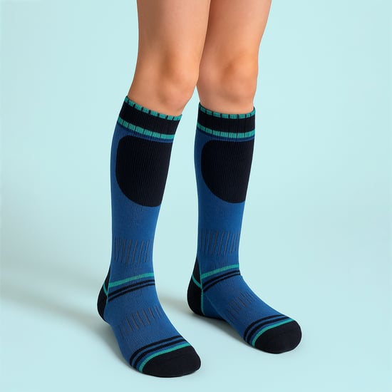 4er-Pack Jungen Thermo-Ski-Socken | Knielange Socken für Schneestiefel - Image 5