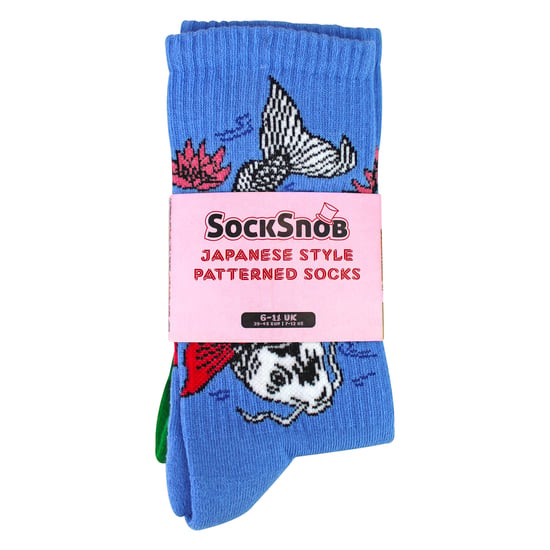 4 Paar Herren-Socken im japanischen Stil aus Baumwolle mit lustigen Mustern - Image 2