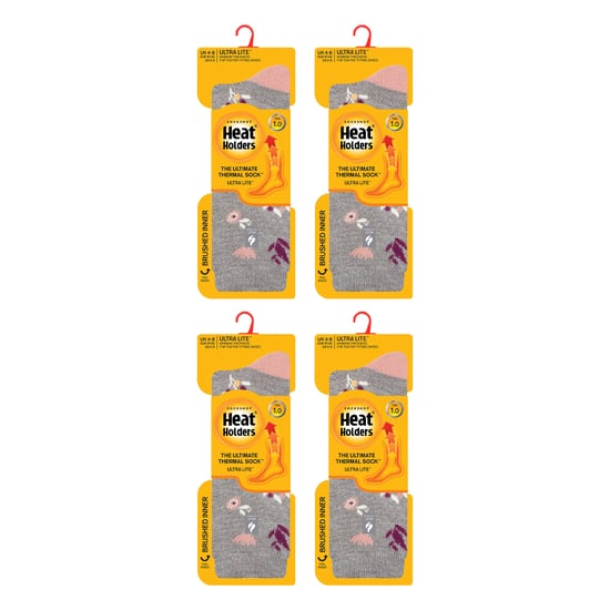 4 Paar Damen UltraLite Leichtgewicht Thermosocken - Image 2