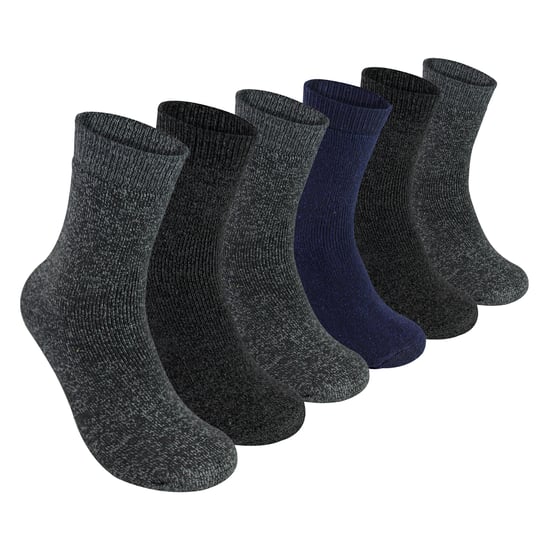 6er-Pack Jungen-Wertstiefelsocken | Outdoor-Wandersocken für Wärme - Image 1