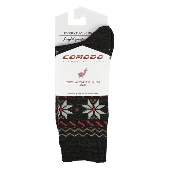 Herren Damen Alpaka Merinowolle Wandersocken | Atmungsaktive Trekking Socken - Image 2