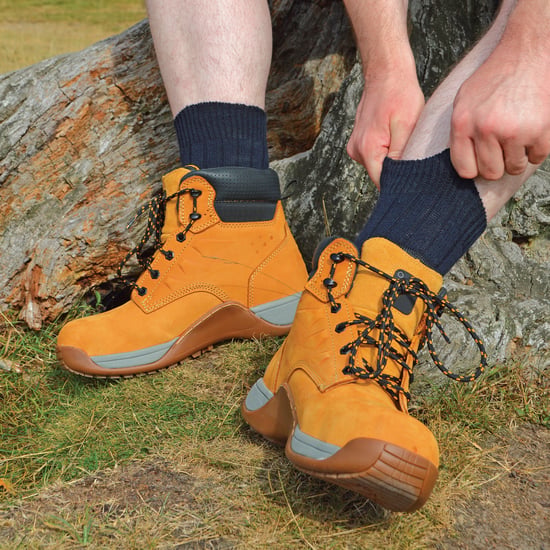 6er-Pack Herren Dicke Warme Wollmischung Wandersocken - Image 3