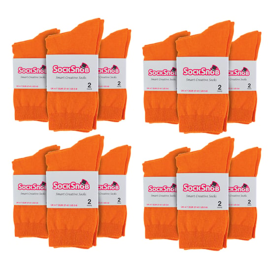 24 Paar Damen Plain Baumwolle Reiche Kniestrümpfe - Image 2