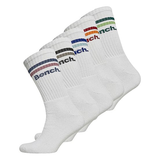 5 Paar Herren Crew Baumwollsocken - Atmungsaktive Sport- und Freizeitsocken - Image 1