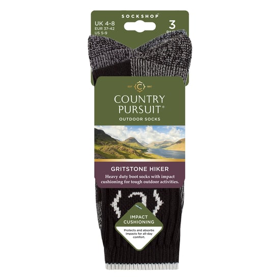 Damen Schwerlast Strapazierfähige Gepolsterte Wandersocken mit Verstärktem Fersen- und Zehenbereich - Image 2