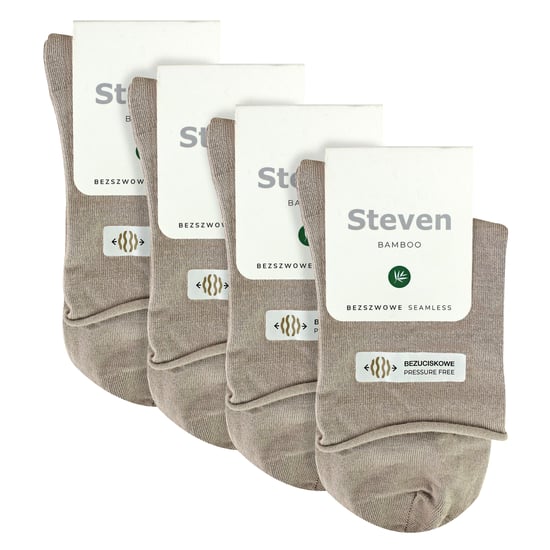 4 Paar Damen Bambus Sensory Socken - Weiche Nahtlose Socken für den ganzen Tag Komfort - Image 2