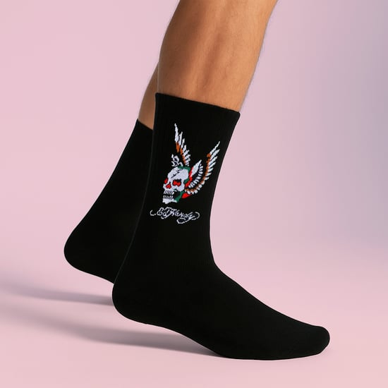 5 Paar Herren Crew Socken - Atmungsaktive, ausgefallene Muster-Socken - Image 3