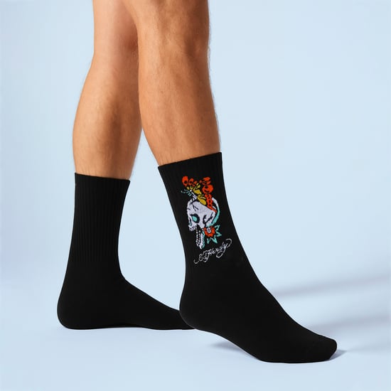 5 Paar Herren Crew Socken - Atmungsaktive, ausgefallene Muster-Socken - Image 5