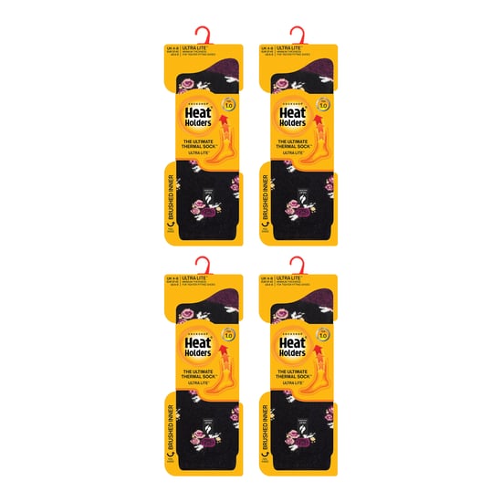 4 Paar Damen UltraLite Leichte Thermosocken - Image 2