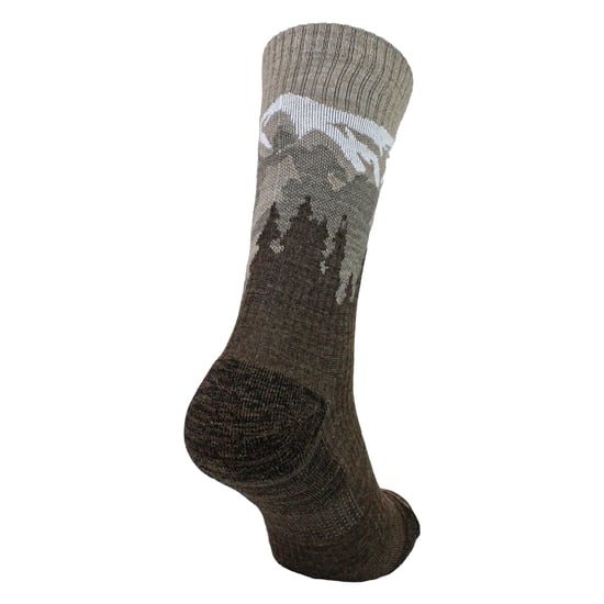 Herren Damen Leichte Performance Crew Merinowollsocken | Trekkingsocken - Image 4