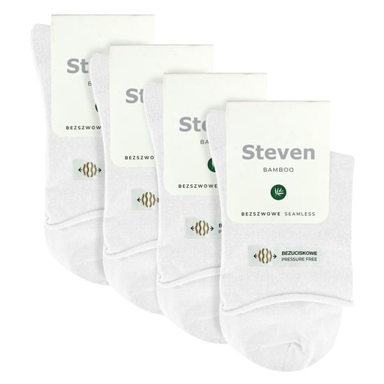 4 Paar Damen Bambus Sensory Socken - Weiche nahtlose Komfortsocken für den ganzen Tag - Image 2