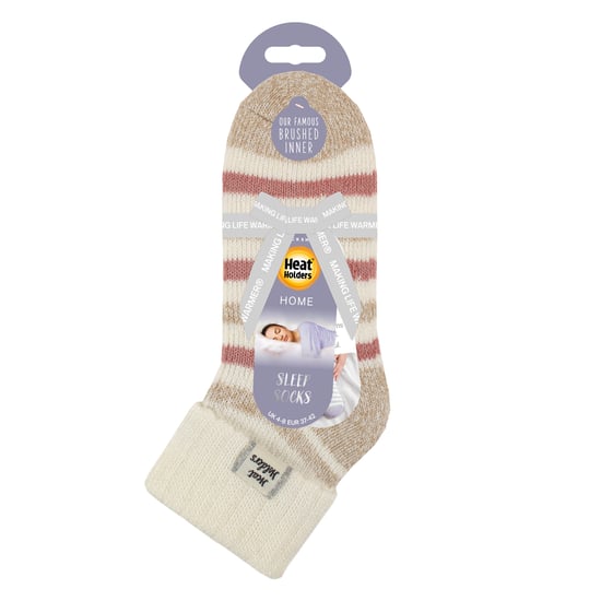 Damen Thermo Schlafsocken mit Rippenumschlag - Image 2