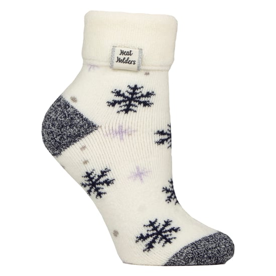 Gemütliche Umklappbündchen-Loungesocken | Warme Wintersocken für Frauen - Image 1