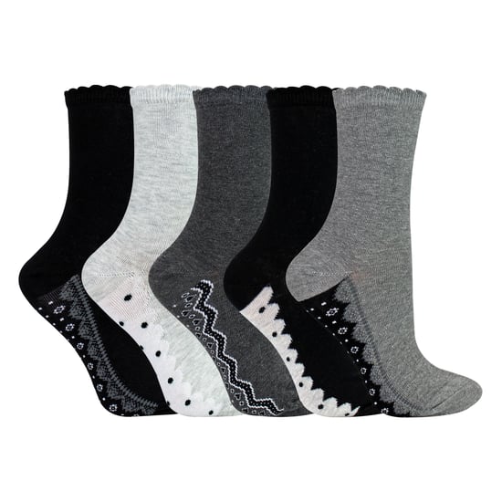 10 Paar Damen Socken mit Spitzen-Effekt - Weiche Baumwoll-Socken für den Alltag - Image 2